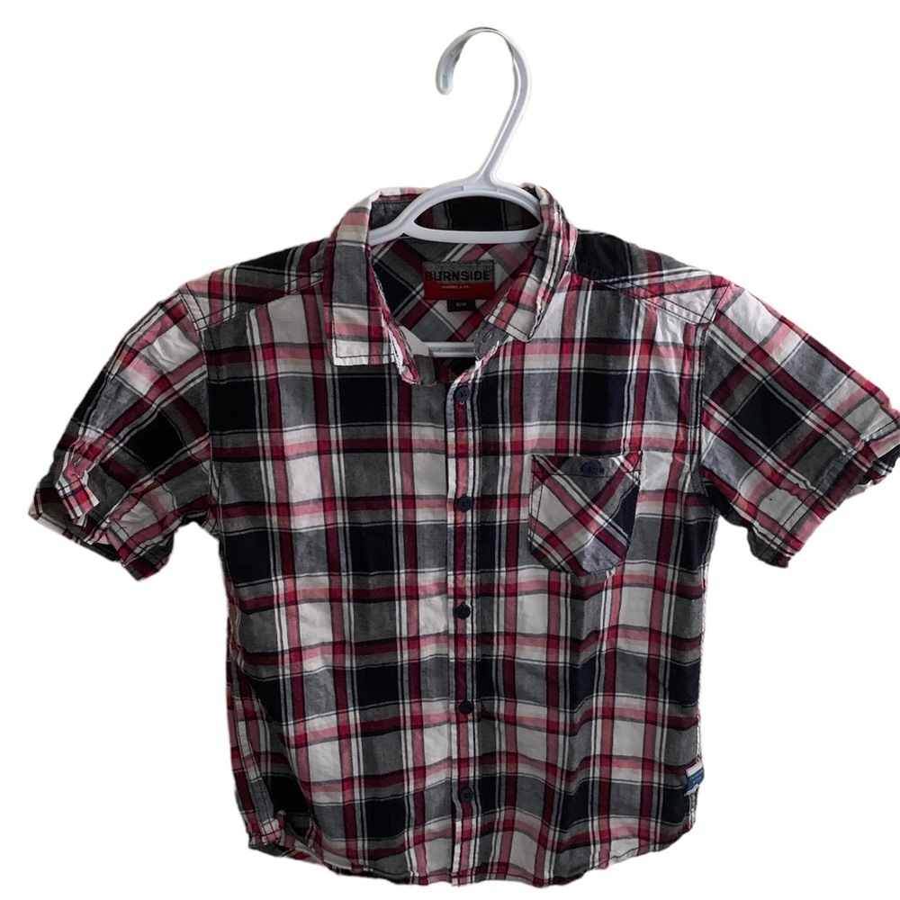 Boys Burnside Multi Colour Button Down